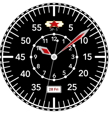 ER5 watch face