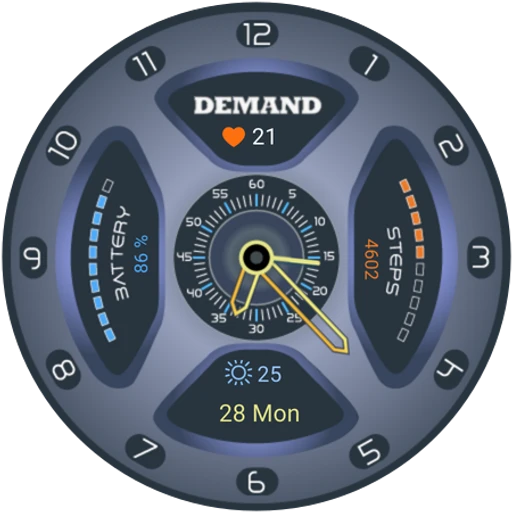 GEAR Weirdo Watch Face — official product image